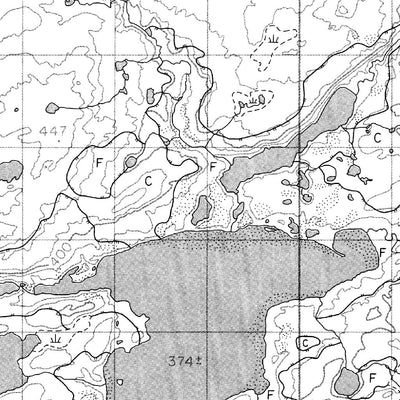 Triangular Lake, NT (075J12 CanMatrix)