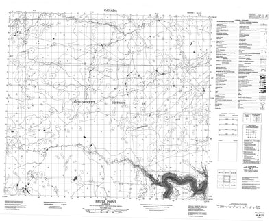 Brule Point, AB (084A10 CanMatrix)