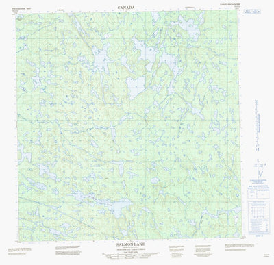 Salmon Lake, NT (075C13 CanMatrix)