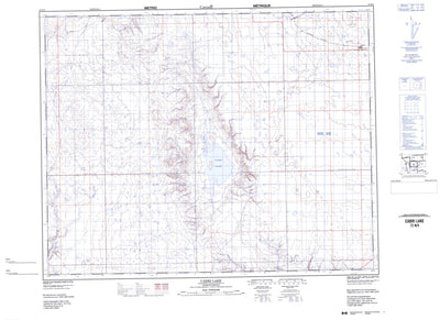 Cabri Lake, SK (072N04 CanMatrix)