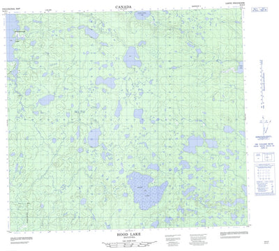 Hood Lake, MB (064H03 CanMatrix)
