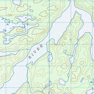 Borrowes Lake, NT (075E09 CanMatrix)