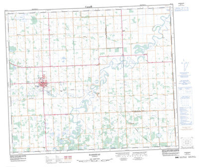Barrhead, AB (083J01 CanMatrix)