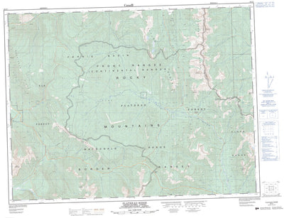 Flathead Ridge, AB (082G07 CanMatrix)