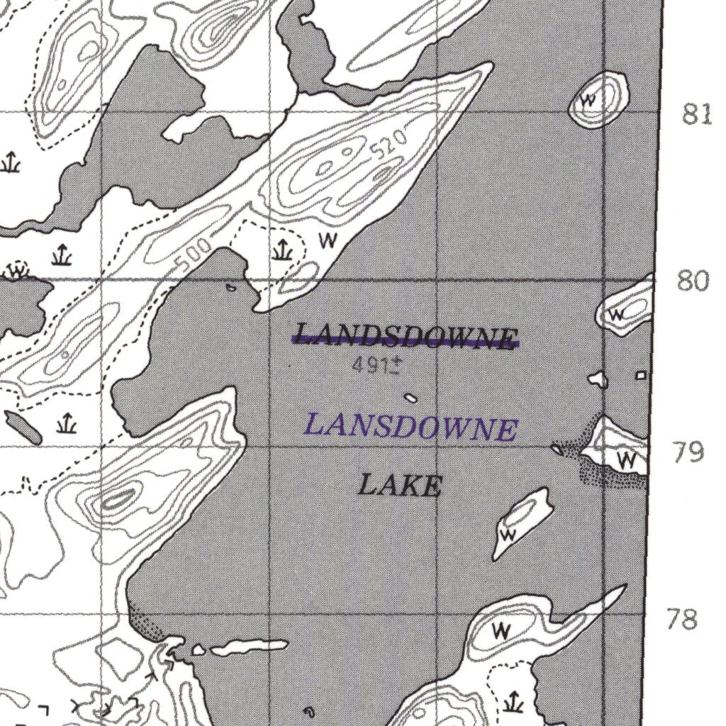 Isolation Loop Trail Map Isolation Lake, SK (074G11 CanMatrix) Map by Natural Resources Canada ...