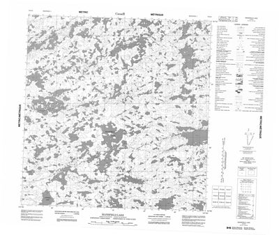 Mansfield Lake, NT (075G03 CanMatrix)