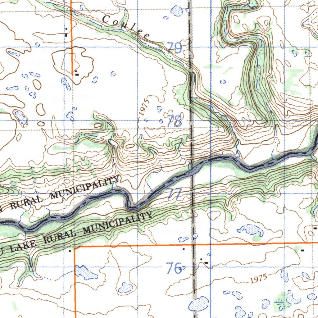 Lashburn, SK (073F04 CanMatrix) Map by Natural Resources Canada