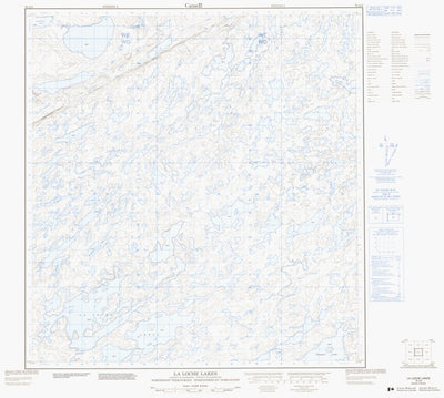 La Loche Lakes, NT (075L02 CanMatrix)