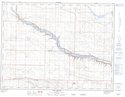 Chin Coulee, AB (082H09 CanMatrix)