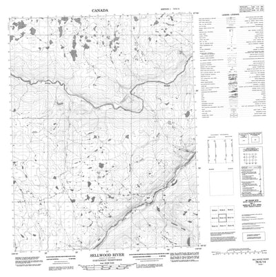 Sellwood River, NU (076K14 CanMatrix)