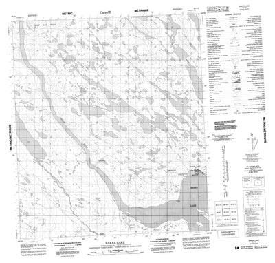 Baker Lake, NU (066A08 CanMatrix)
