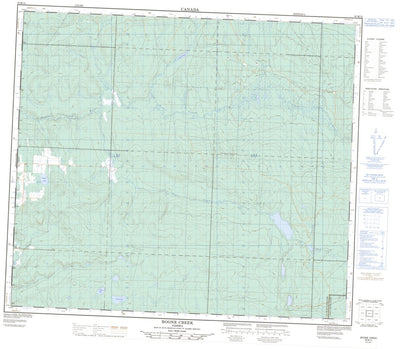 Boone Creek, AB (083M12 CanMatrix)