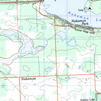 Lac La Nonne, AB (083G16 CanMatrix)