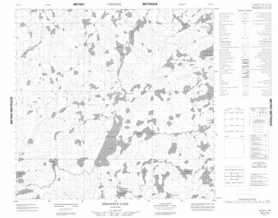 Shewfelt Lake, MB (064J10 CanMatrix)