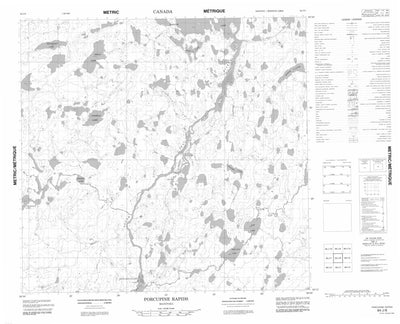 Porcupine Rapids, MB (064J08 CanMatrix)