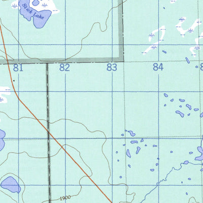 Ministikwan Lake, SK (073K04 CanMatrix)