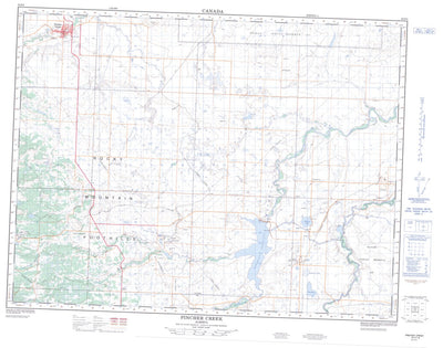 Pincher Creek, AB (082H05 CanMatrix)