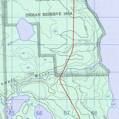 Canoe Lake, SK (073N01 CanMatrix)