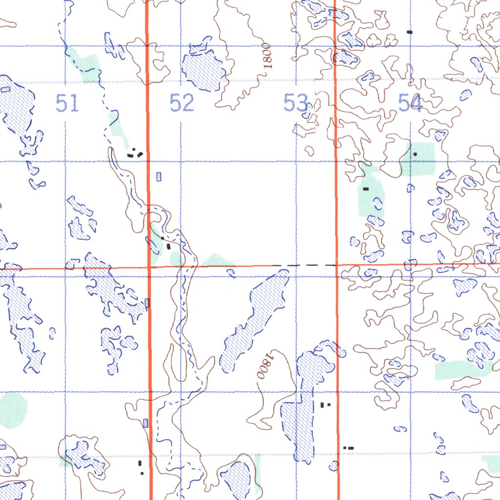Quill Lake, SK (073A01 CanMatrix) Map by Natural Resources Canada
