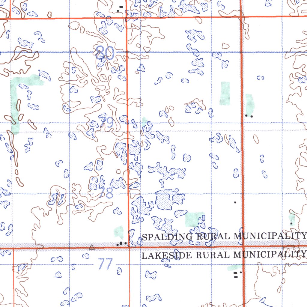 Quill Lake, SK (073A01 CanMatrix) Map by Natural Resources Canada