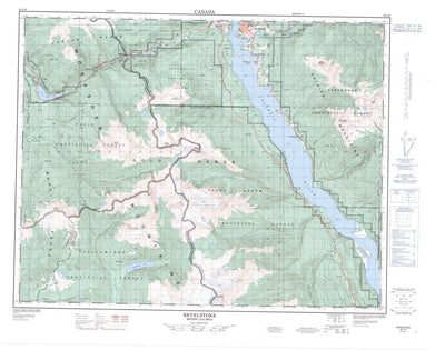 Revelstoke, BC (082L16 CanMatrix)
