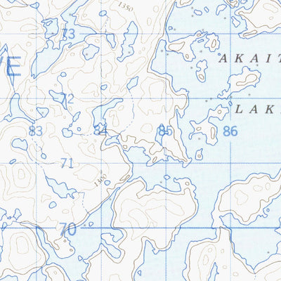 Akaitcho Lake, NT (075L14 CanMatrix)