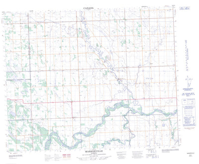 Markerville, AB (083B01 CanMatrix)