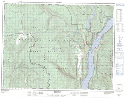 Edgewood, BC (082E16 CanMatrix)