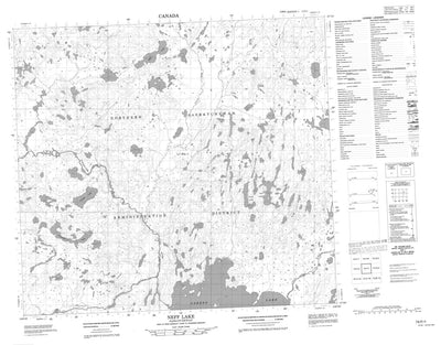 Neff Lake, SK (074F01 CanMatrix)