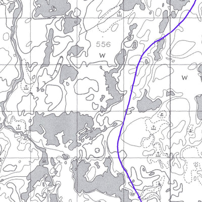 Haultain Lake, SK (074B16 CanMatrix)