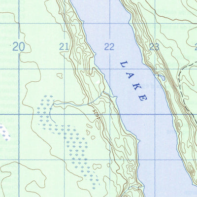 Lowther Lake, SK (073J04 CanMatrix)