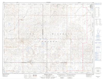Spring Valley, SK (072H14 CanMatrix)