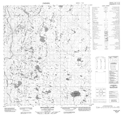 Biologist Lake, NT (076A08 CanMatrix)