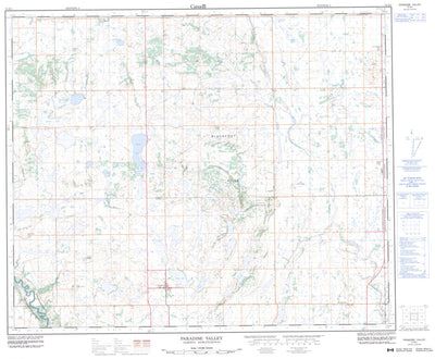 Paradise Valley, AB (073E01 CanMatrix)
