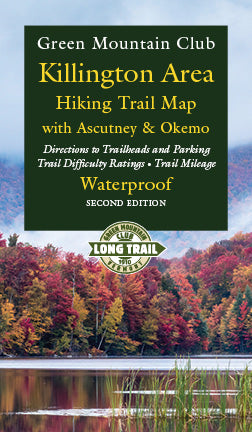Killington Area Hiking Trail Map 2nd Edition