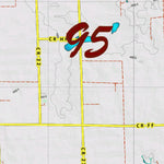Co Unit 95 Elk Summer, Winter Concentrations and Migration Routes