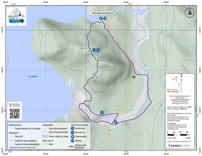 Carte sentiers | Sentier de la Digue