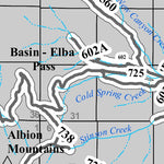 Sawtooth National Forest Minidoka Ranger District-Albion Division Firewood Map 2023