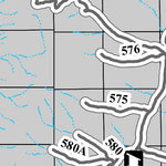 Sawtooth National Forest Minidoka Ranger District-Sublett Division Firewood Map 2023
