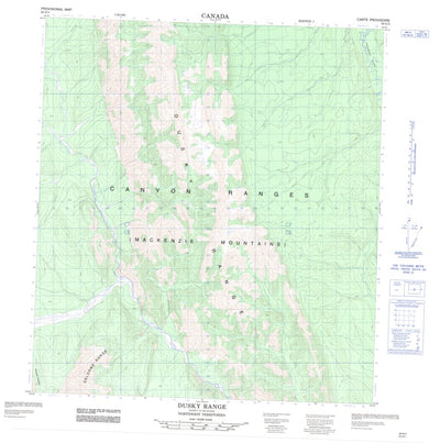 Dusky Range, NT (095N03 CanMatrix)