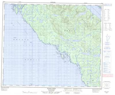 Banks Lakes, BC (103G08 CanMatrix)