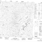 Caribou Lakes, YT (105B13 CanMatrix)