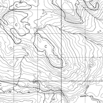 Caribou Lakes, YT (105B13 CanMatrix)