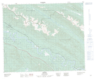 Penny, BC (093H14 CanMatrix)