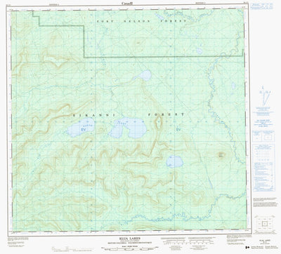 Klua Lakes, BC (094J01 CanMatrix)
