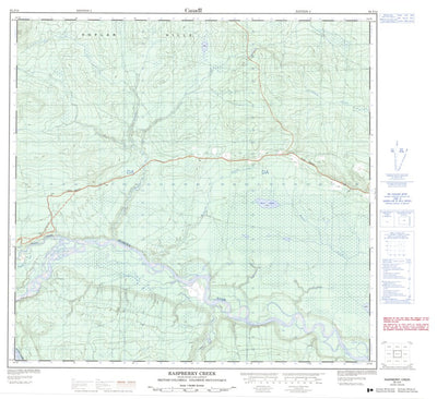 Raspberry Creek, BC (094J14 CanMatrix)