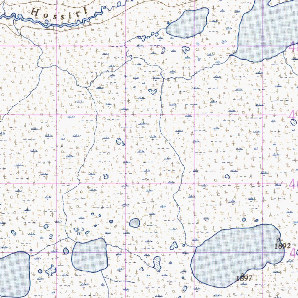 Midwinter Lake West, BC (094P15 CanMatrix) Map by Natural Resources ...