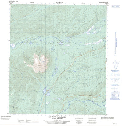 Mount Haldane, YT (105M13 CanMatrix)
