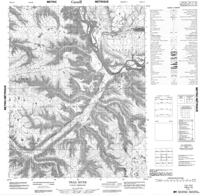 Trail River, YT (106L10 CanMatrix)