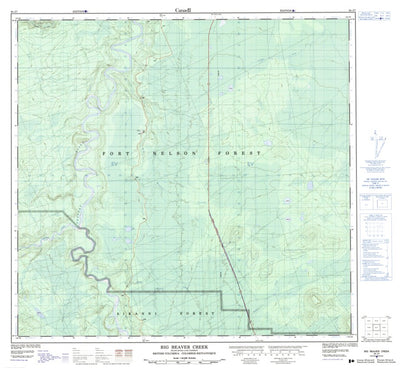 Big Beaver Creek, BC (094J07 CanMatrix)